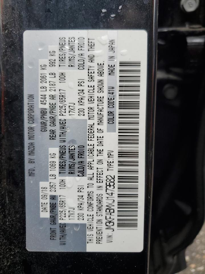 2018 Mazda Cx-5 Sport VIN: JM3KFABMXJ1473582 Lot: 71526243