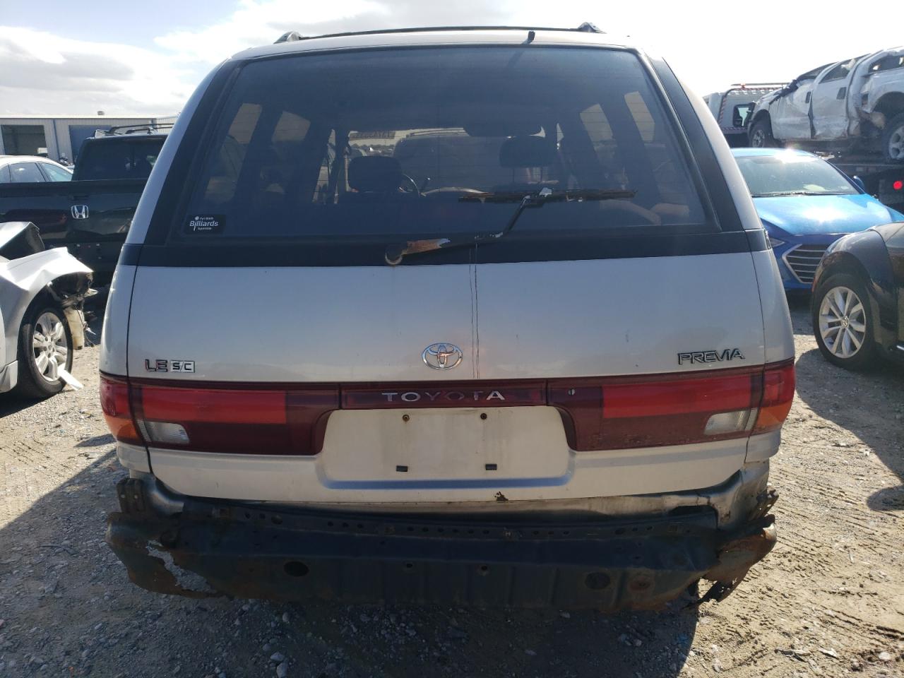 1996 Toyota Previa Le VIN: JT3HK23M8T1064135 Lot: 73743533
