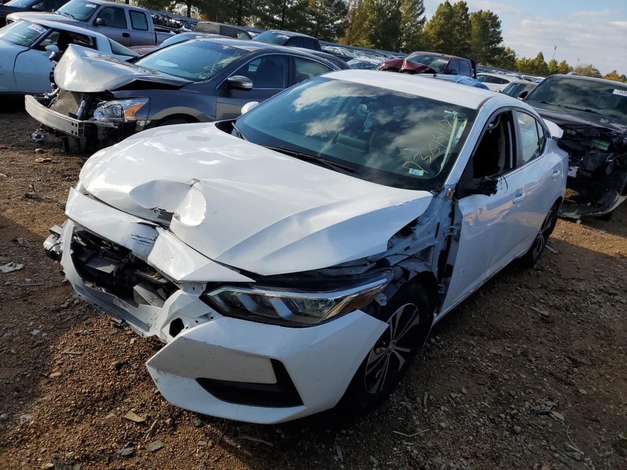 2020 Nissan Sentra Sv VIN: 3N1AB8CV4LY284301 Lot: 73814173