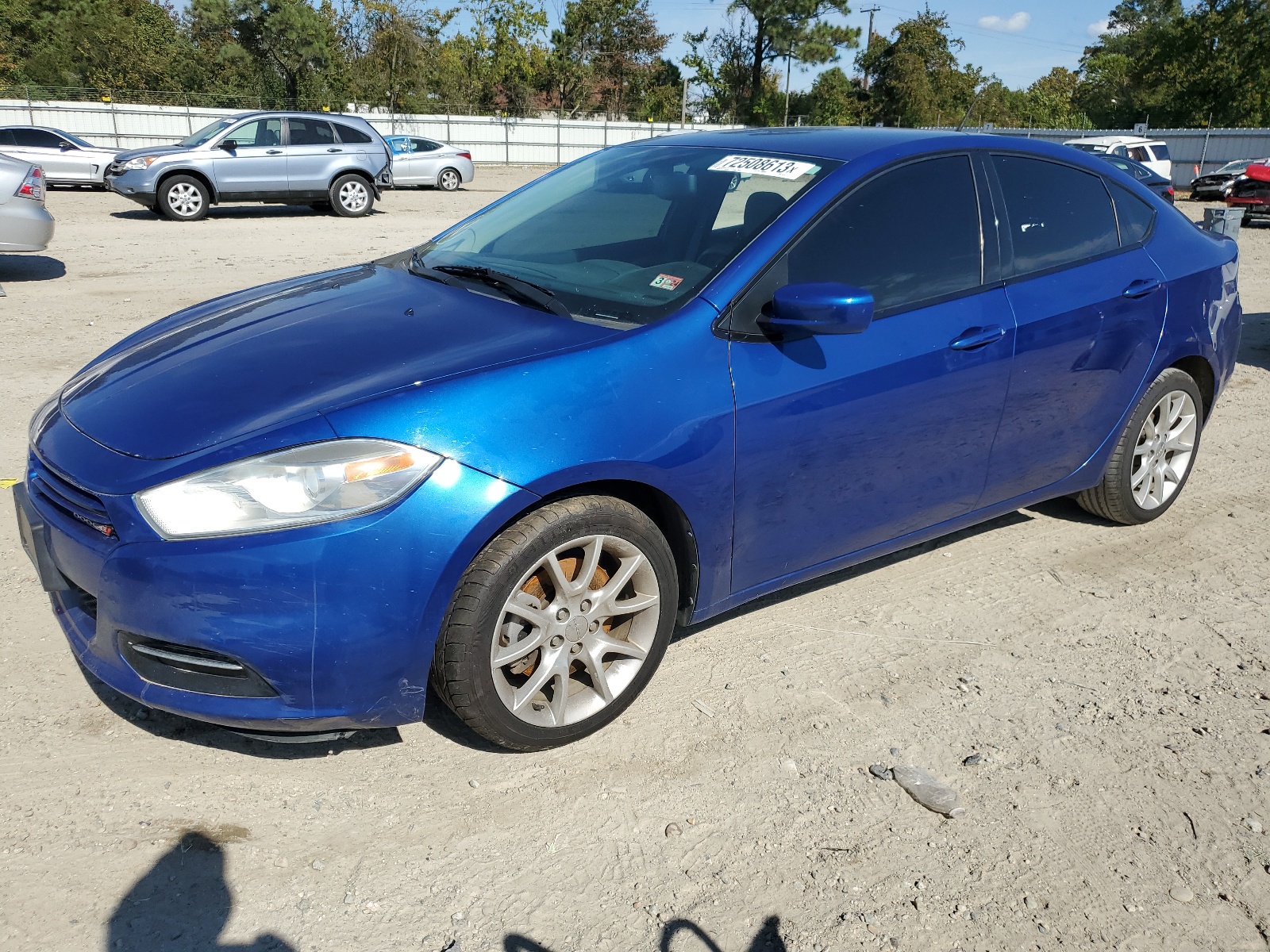 2013 Dodge Dart Sxt vin: 1C3CDFBH5DD708724