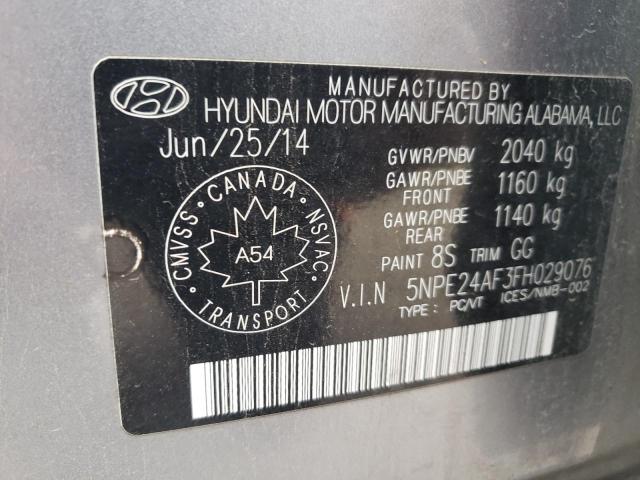 2015 HYUNDAI SONATA SE