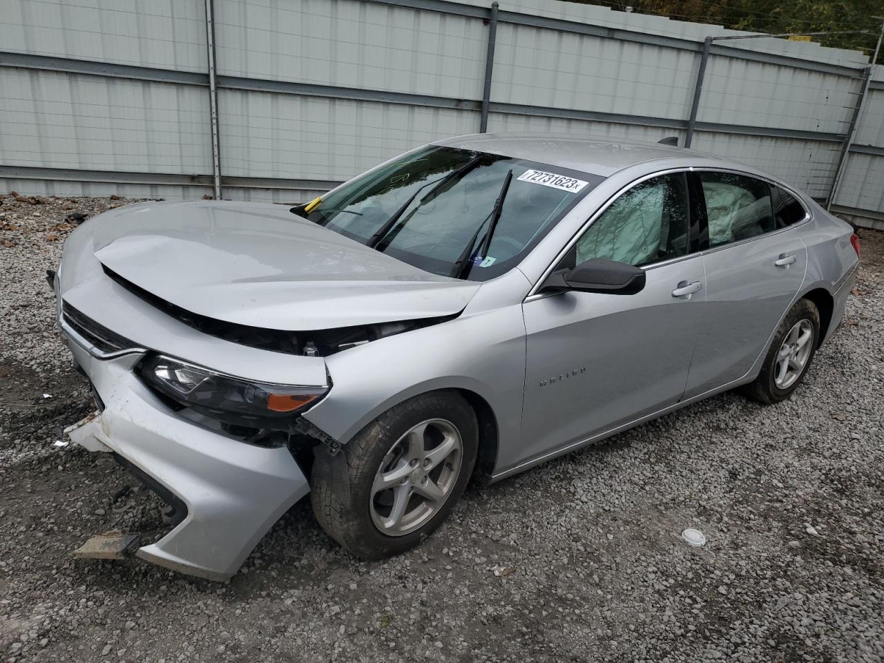 2017 Chevrolet Malibu Ls VIN: 1G1ZC5ST1HF258399 Lot: 72731623