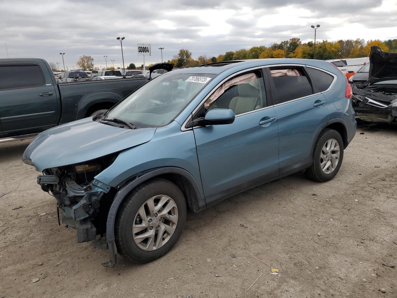 2HKRM4H5XGH701810 2016 Honda Cr-V Ex