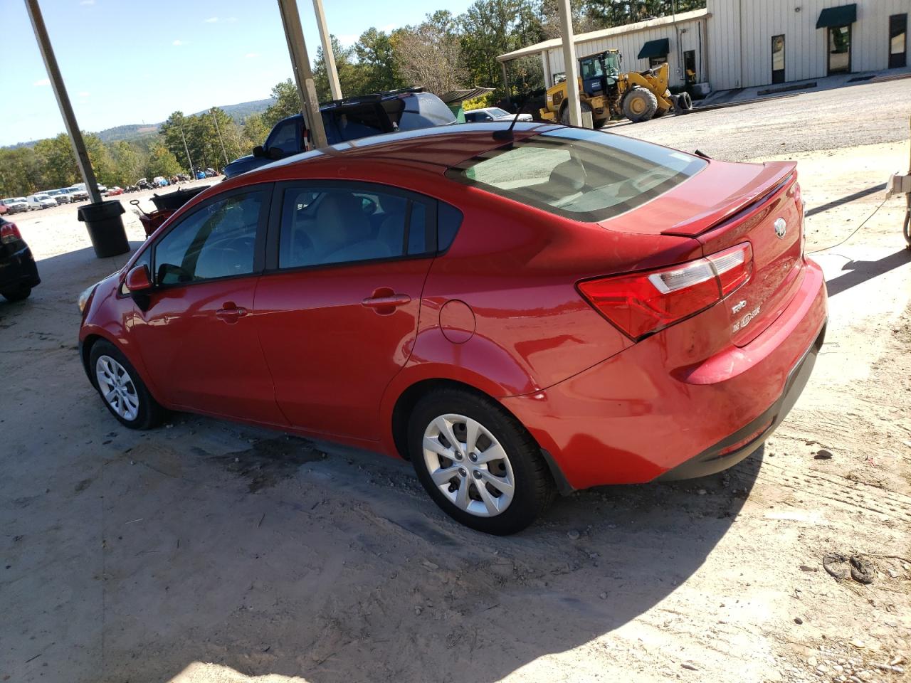 2014 Kia Rio Lx VIN: KNADM4A32E6376626 Lot: 77141044