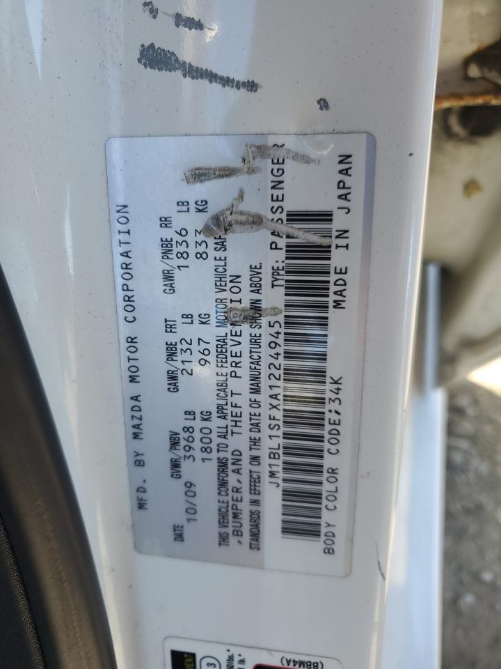 2010 Mazda 3 I VIN: JM1BL1SFXA1224945 Lot: 72635833