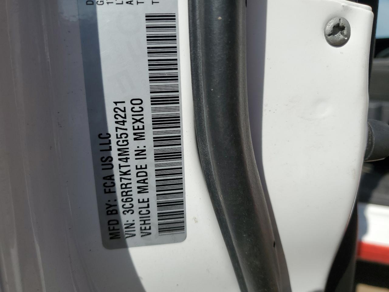 2021 Ram 1500 Classic Tradesman VIN: 3C6RR7KT4MG574221 Lot: 72860863