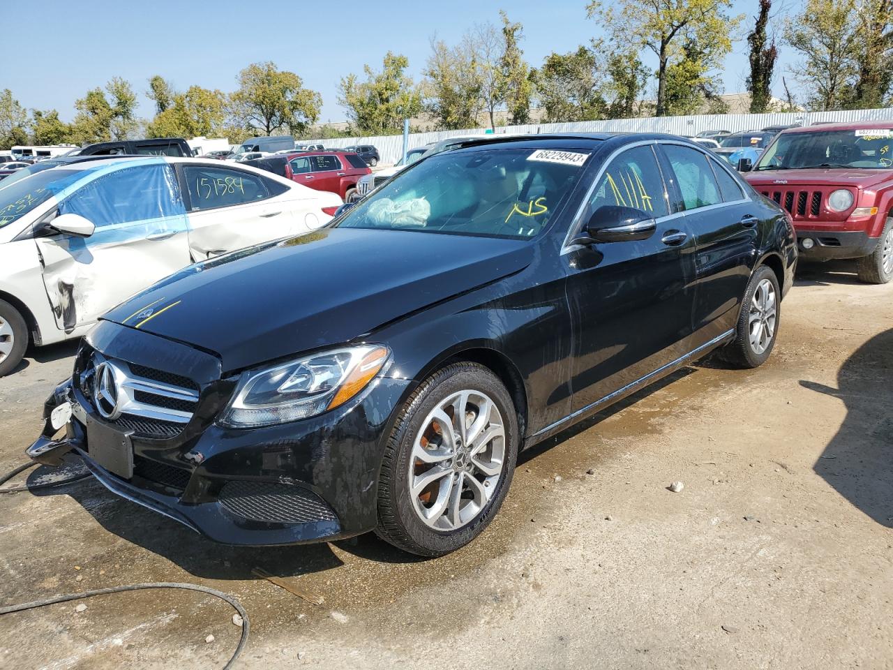 WDDWF4KB2JR387748 2018 Mercedes-Benz C 300 4Matic