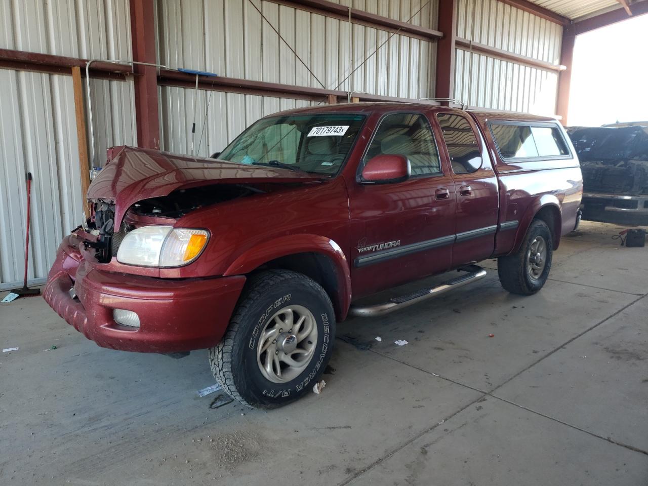 2002 Toyota Tundra Access Cab VIN: 5TBBT44132S235639 Lot: 70179743