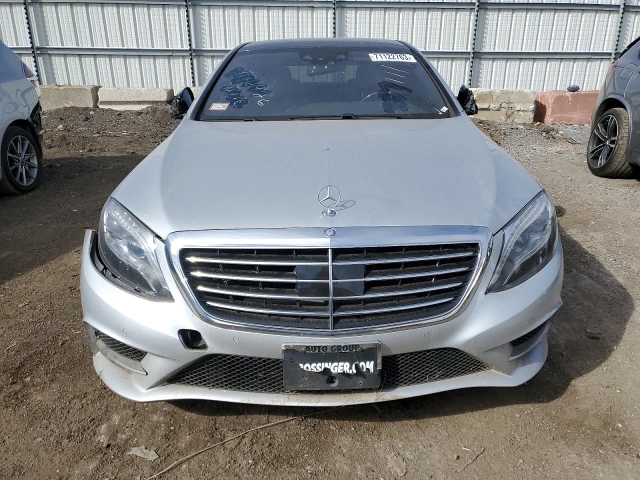 2014 Mercedes-Benz S 550 4Matic VIN: WDDUG8FB5EA058584 Lot: 71122763