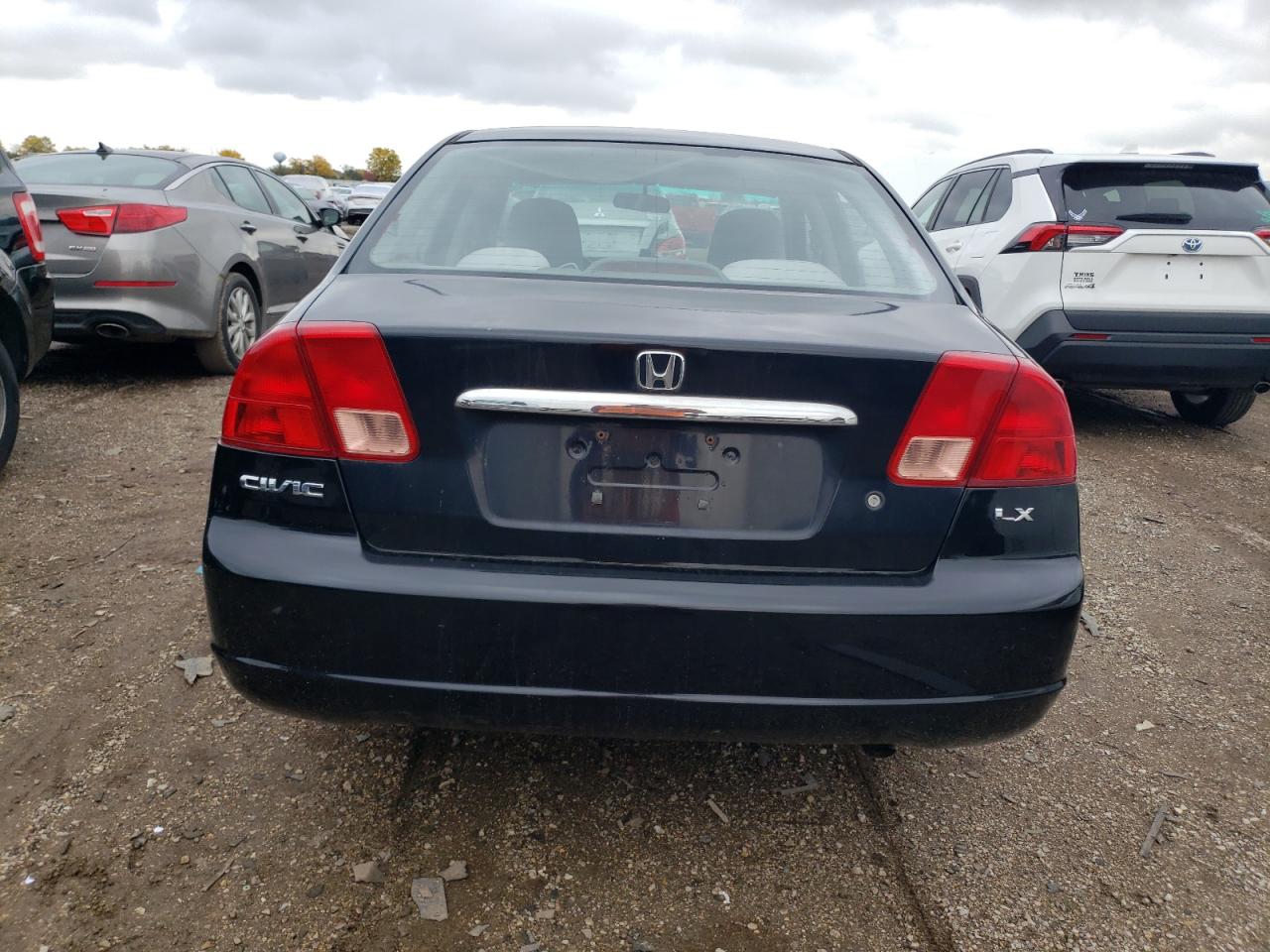 2002 Honda Civic Lx VIN: 1HGES165X2L081987 Lot: 47680084