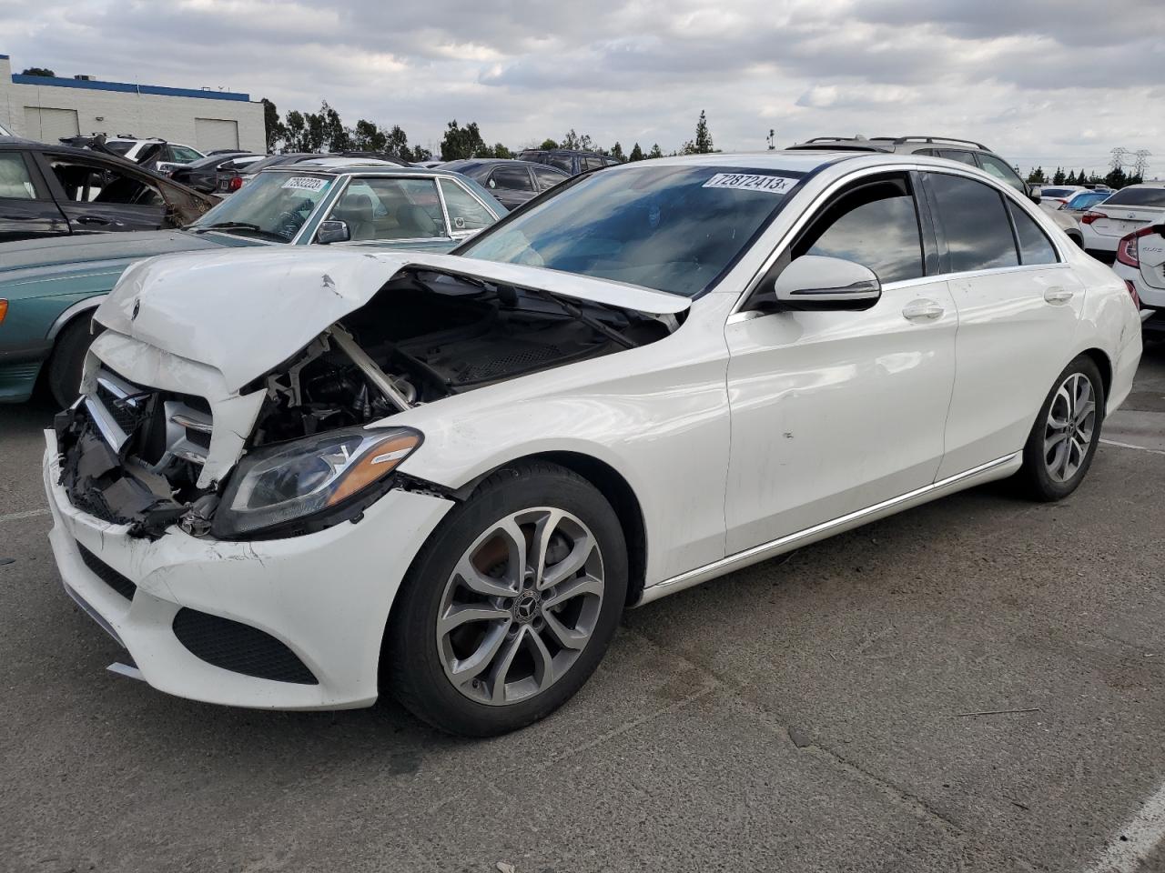 2018 Mercedes-Benz C 300 VIN: 55SWF4JB4JU273587 Lot: 72872413