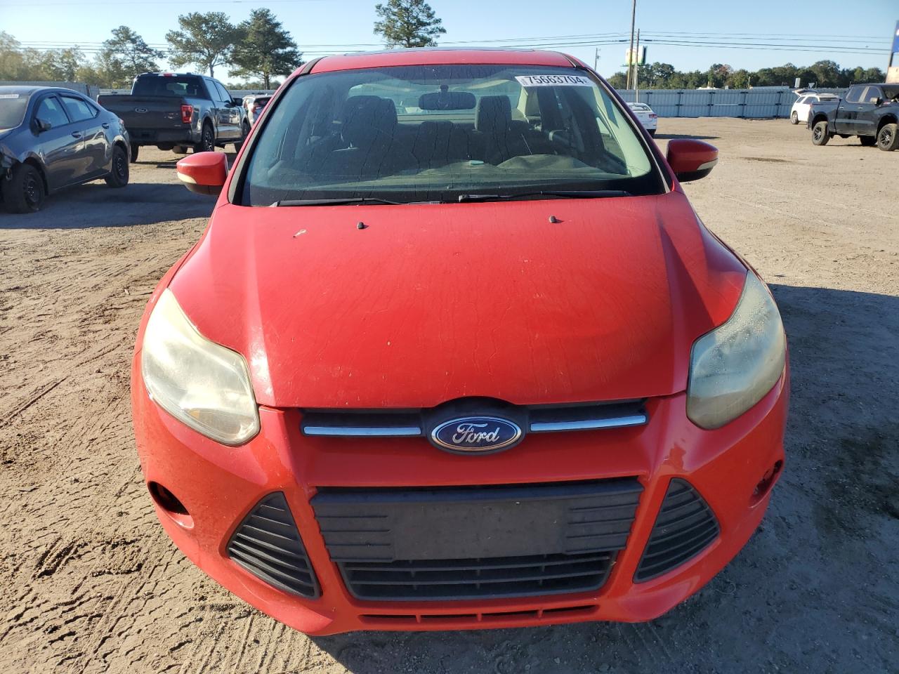 2013 Ford Focus Se VIN: 1FADP3F20DL317519 Lot: 75663704