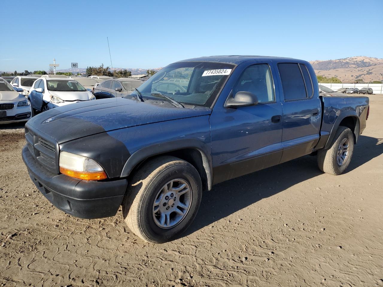 2004 Dodge Dakota Quad Sport VIN: 1D7HL38NX4S789687 Lot: 77435824