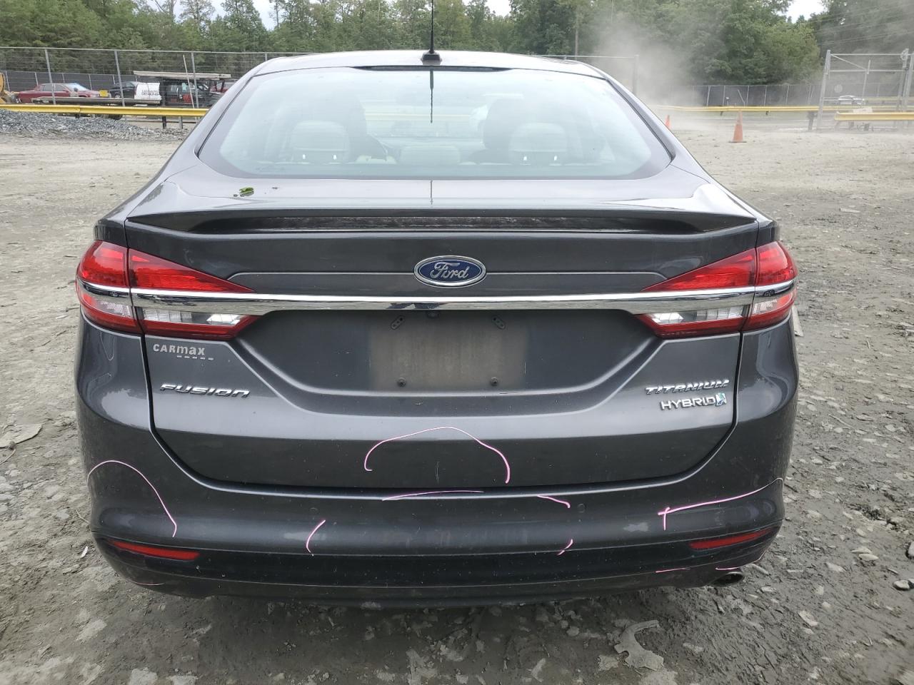 2017 Ford Fusion Titanium Hev VIN: 3FA6P0RU5HR359860 Lot: 73600124