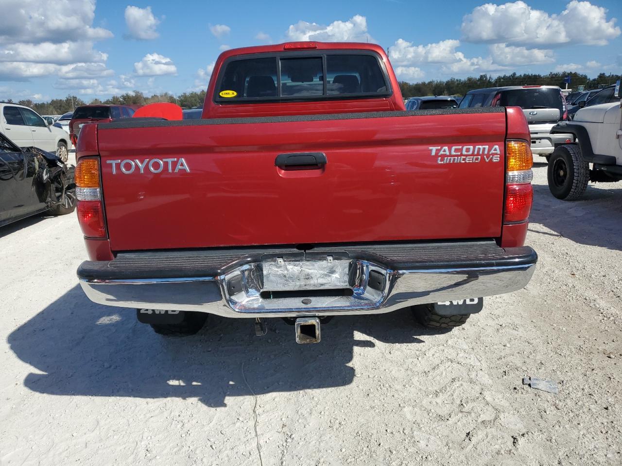 2001 Toyota Tacoma Xtracab VIN: 5TEWN72N21Z786656 Lot: 75174174