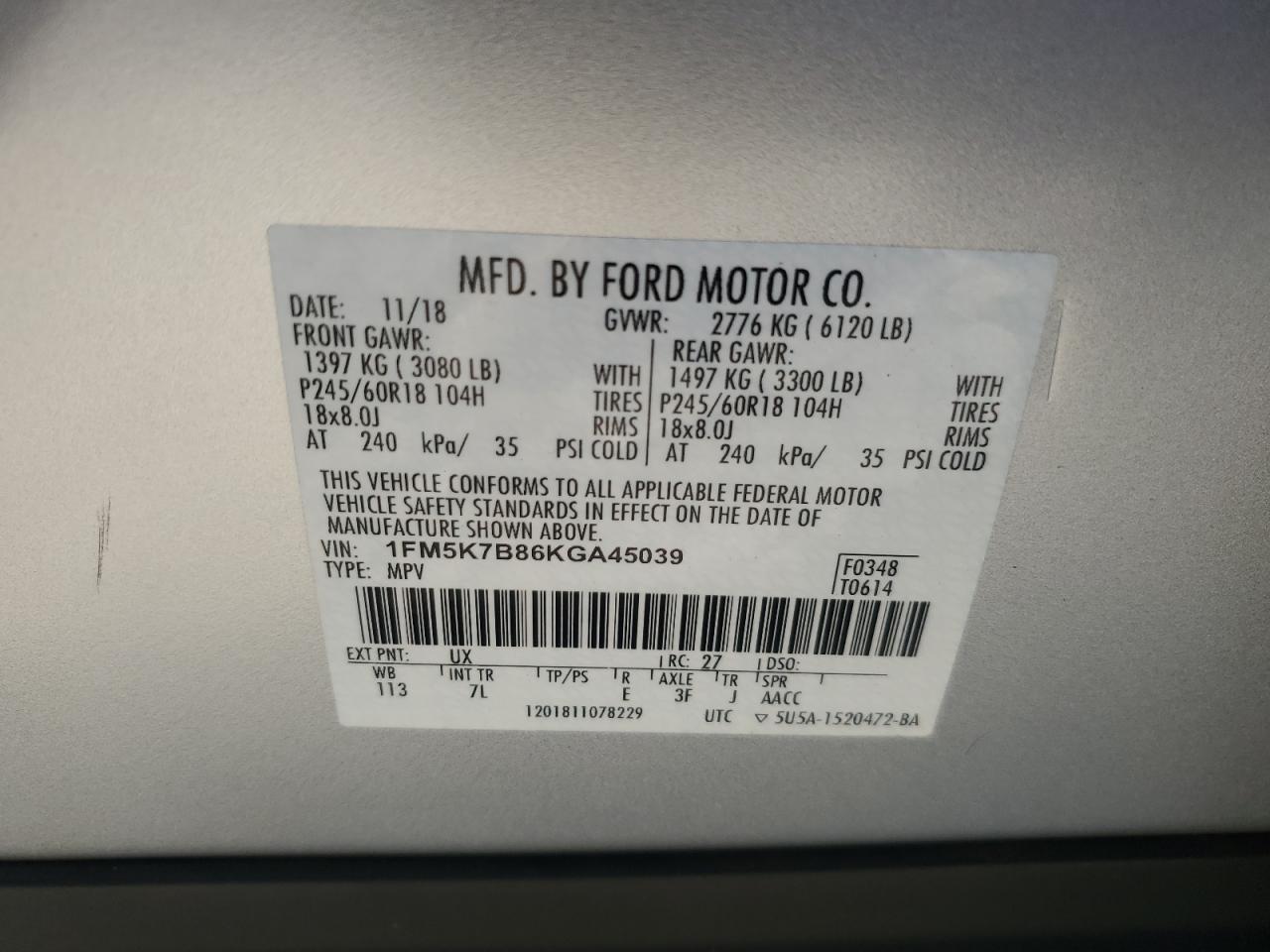 2019 Ford Explorer - Image 13