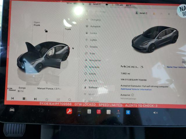 5YJ3E1EA1PF709568 Tesla Model 3  9