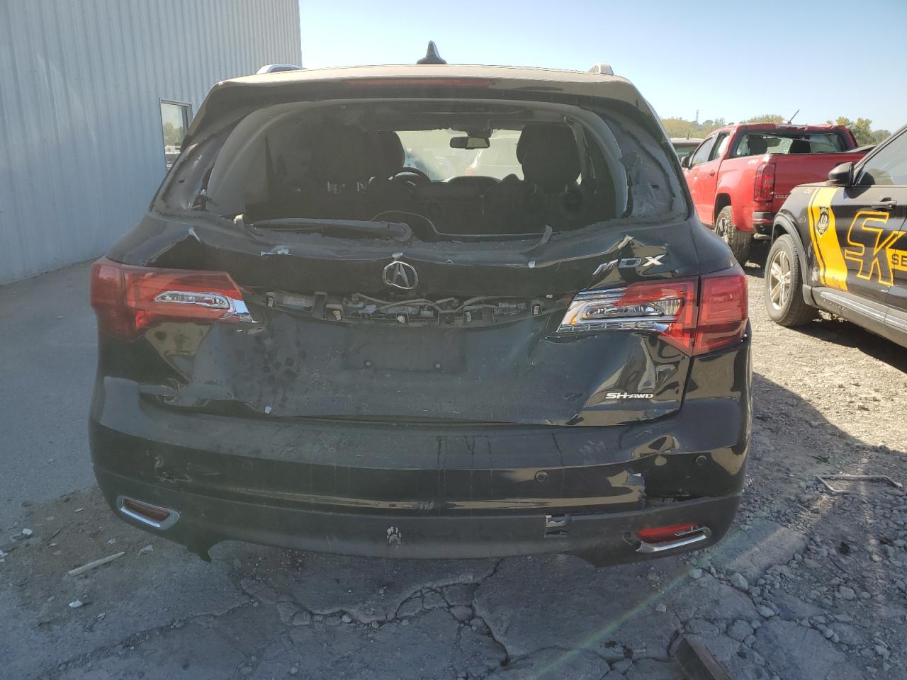 2015 Acura Mdx Advance VIN: 5FRYD4H8XFB015963 Lot: 76418494