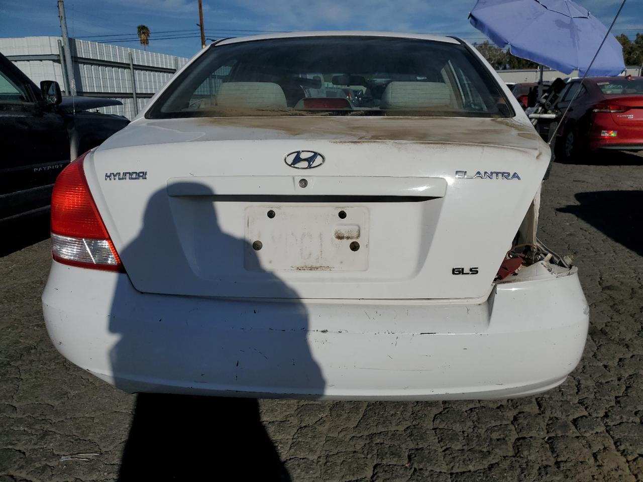 2002 Hyundai Elantra Gls VIN: KMHDN45D72U401848 Lot: 77993424