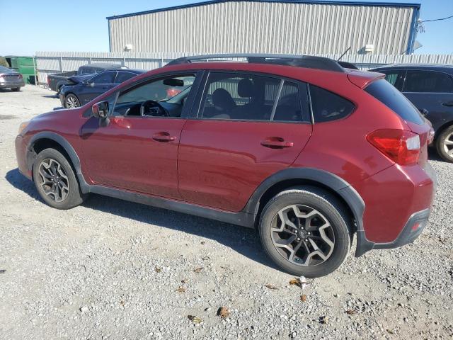  SUBARU CROSSTREK 2016 Бургунді