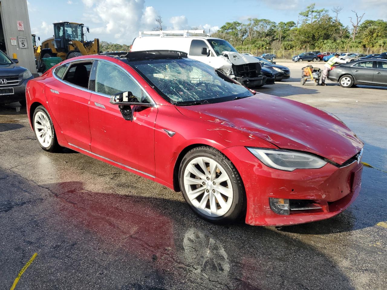 2018 Tesla Model S VIN: 5YJSA1E2XJF261645 Lot: 78303204