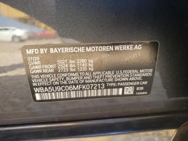 WBA5U9C06MFK07213 BMW M3 40XI 13