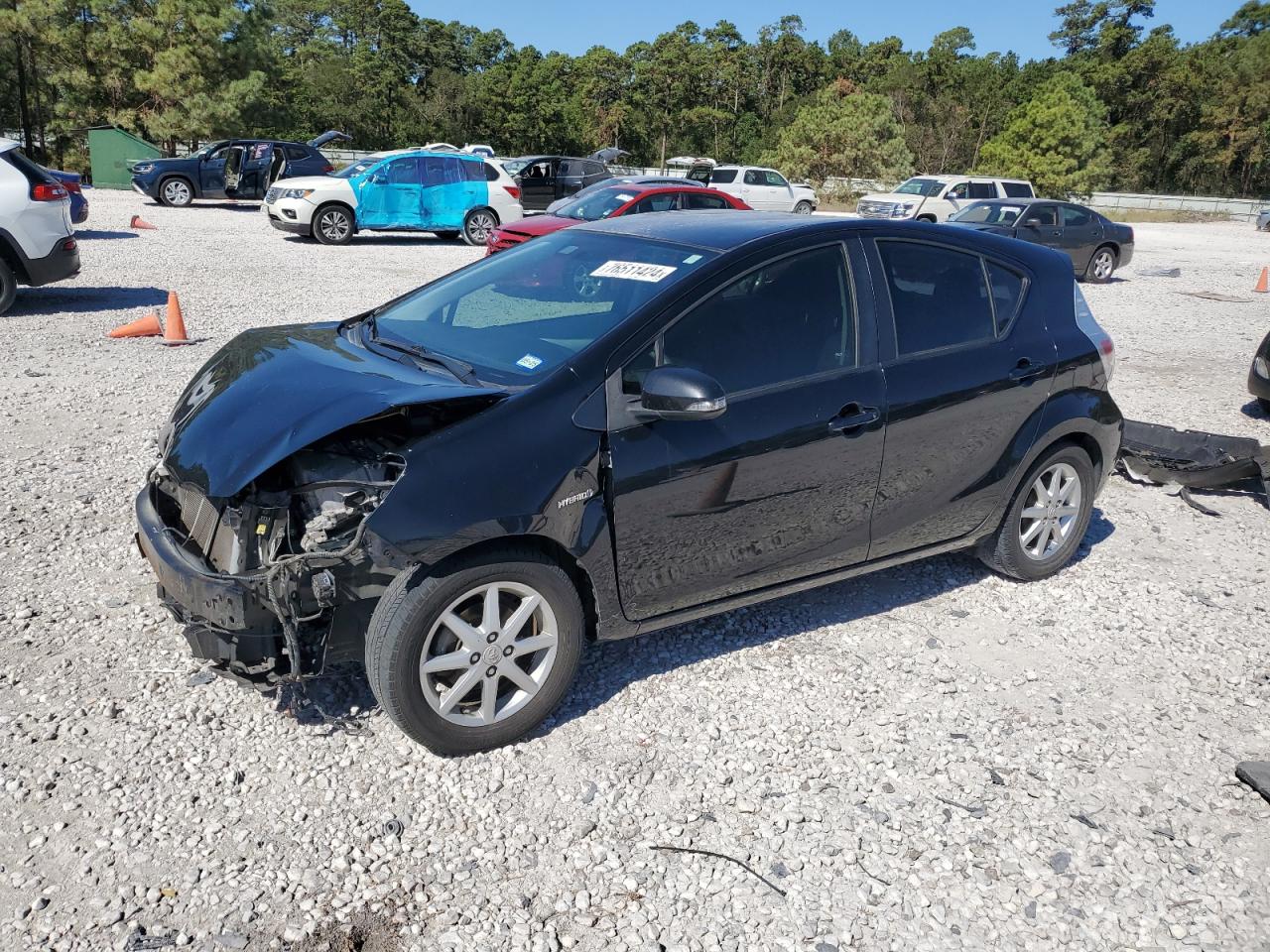 2014 Toyota Prius C VIN: JTDKDTB37E1559763 Lot: 76511424