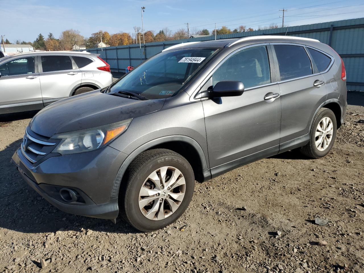 2013 Honda Cr-V Exl VIN: 2HKRM4H76DH607646 Lot: 78194944