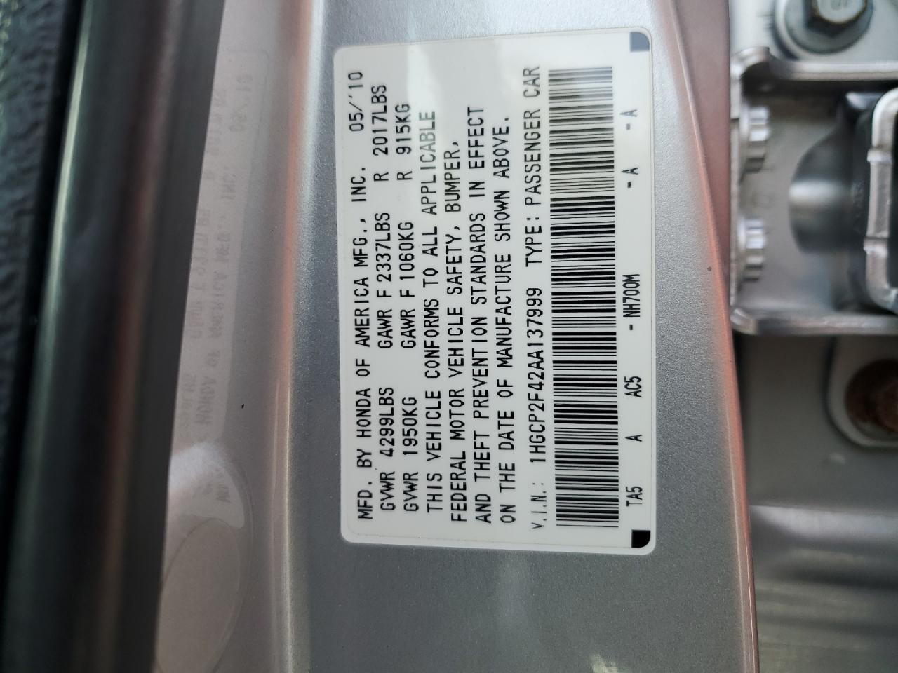2010 Honda Accord - Image 12