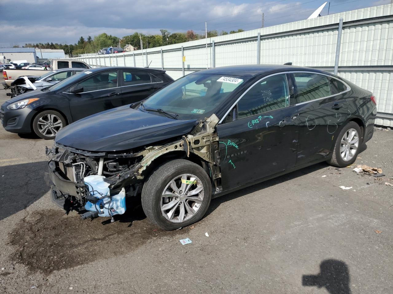 1G1ZD5ST1KF158453 2019 Chevrolet Malibu Lt