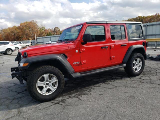  JEEP WRANGLER 2021 Червоний