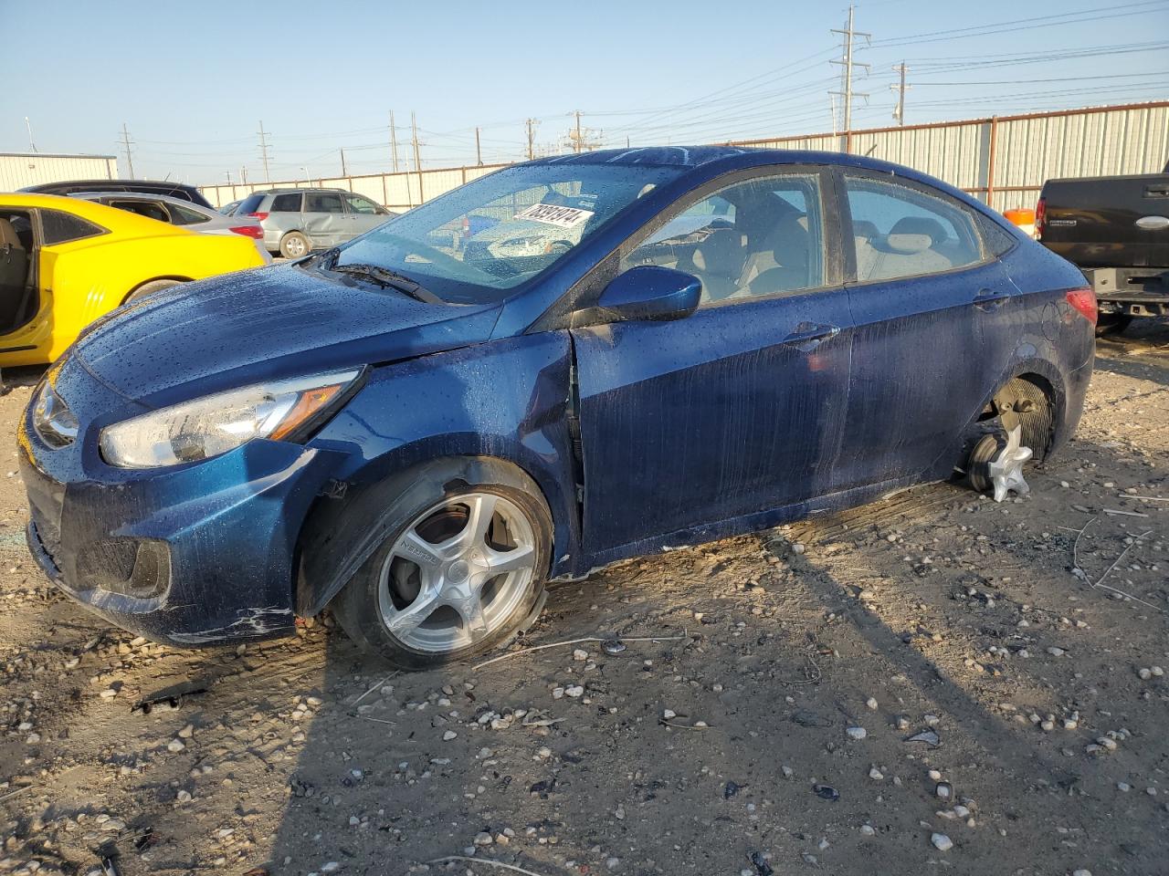 VIN KMHCT4AEXFU887383 2015 HYUNDAI ACCENT no.1