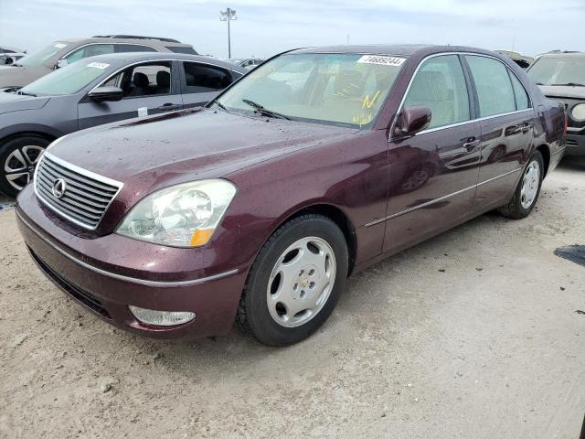 2001 Lexus Ls 430 en Venta en Riverview, FL - Water/Flood