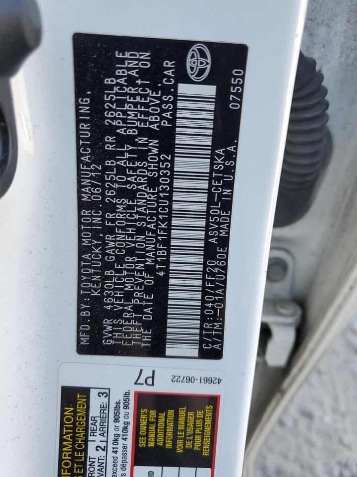 2012 Toyota Camry - Image 14