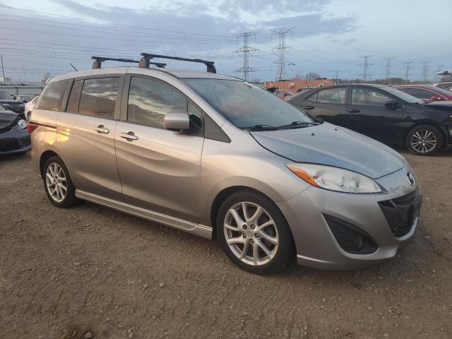  MAZDA 5 2012 Srebrny