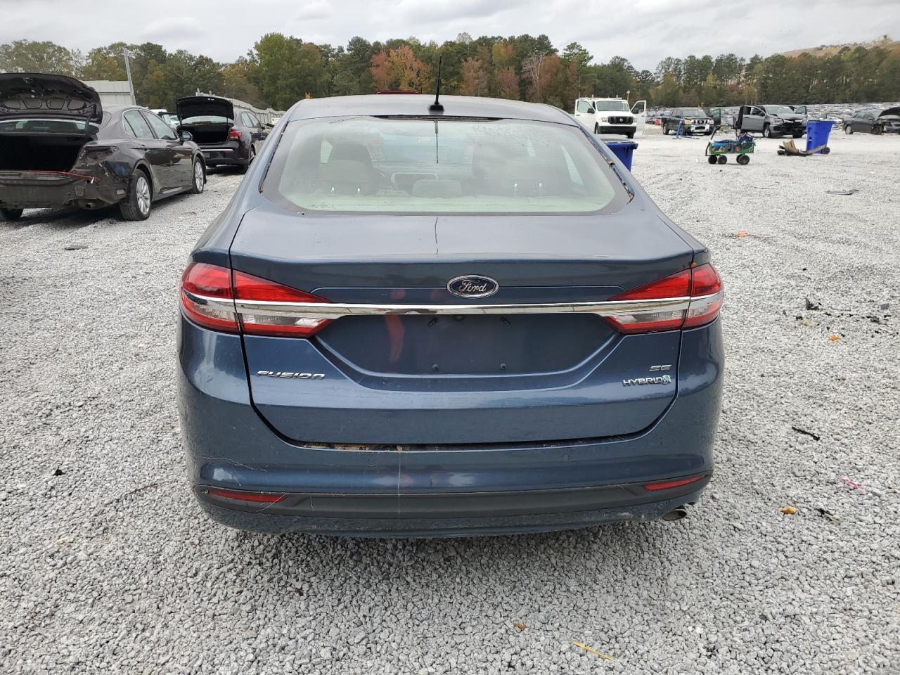 2018 Ford Fusion Se Hybrid VIN: 3FA6P0LU8JR147016 Lot: 78065874