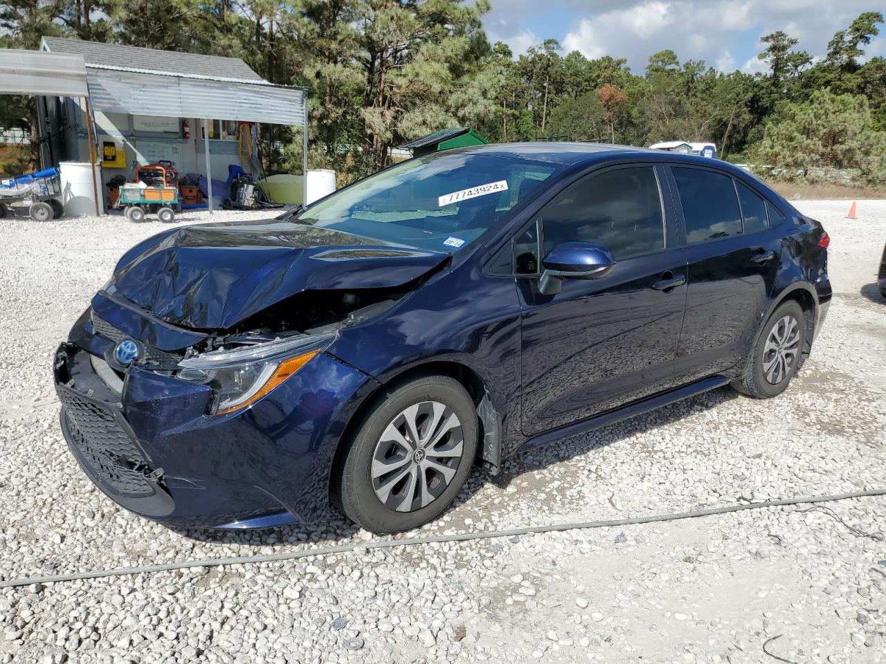 2022 Toyota Corolla Le VIN: JTDEAMDE9NJ060442 Lot: 77743924