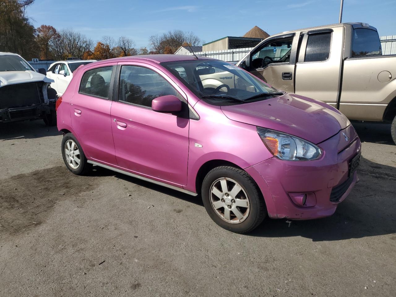 2014 Mitsubishi Mirage Es VIN: ML32A4HJ5EH015146 Lot: 77190834