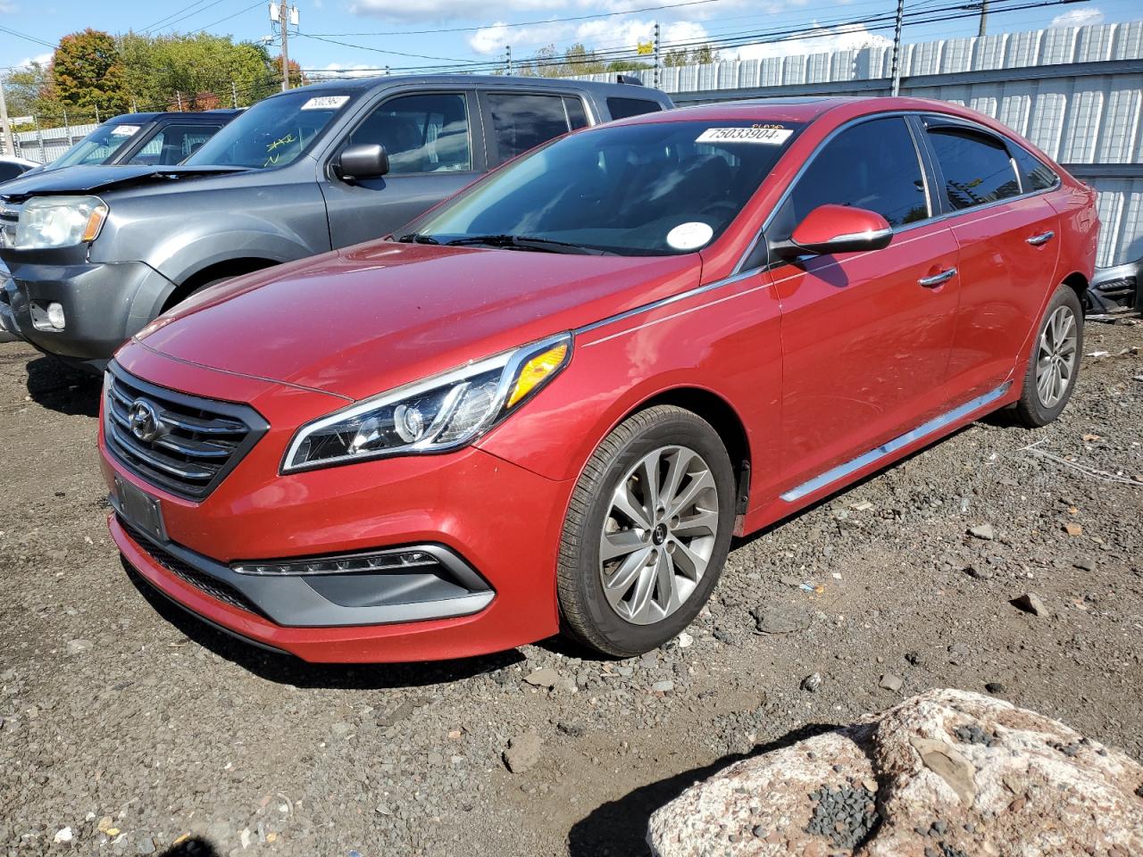 2017 Hyundai Sonata Sport VIN: 5NPE34AF1HH488011 Lot: 75033904