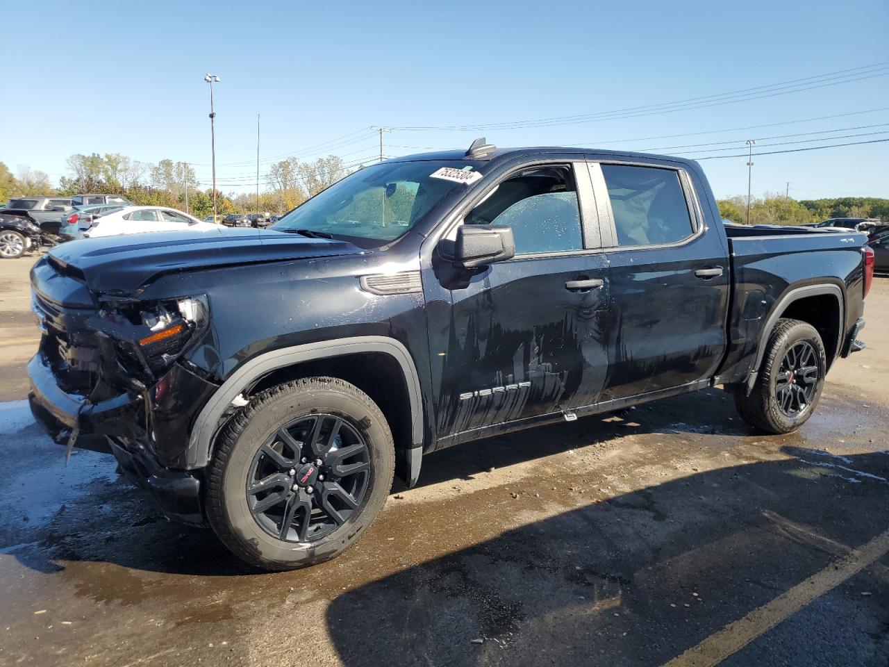 2023 GMC Sierra K1500 VIN: 1GTPUAEK2PZ161538 Lot: 75325304