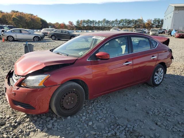  NISSAN SENTRA 2014 Червоний