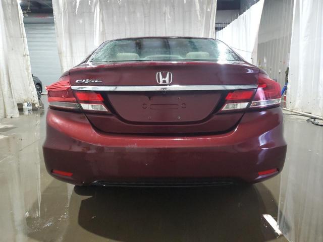  HONDA CIVIC 2015 Burgundy