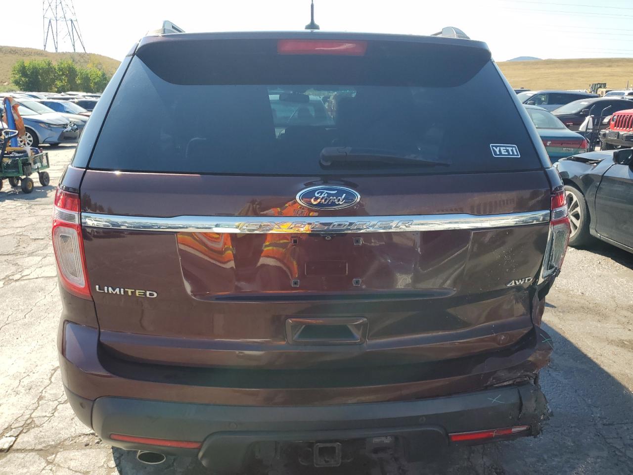 2012 Ford Explorer Limited VIN: 1FMHK8F82CGA44369 Lot: 74146604