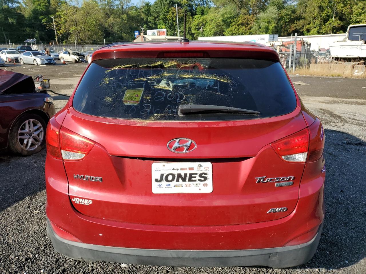 2012 Hyundai Tucson Gls VIN: KM8JUCAC9CU446417 Lot: 74490984