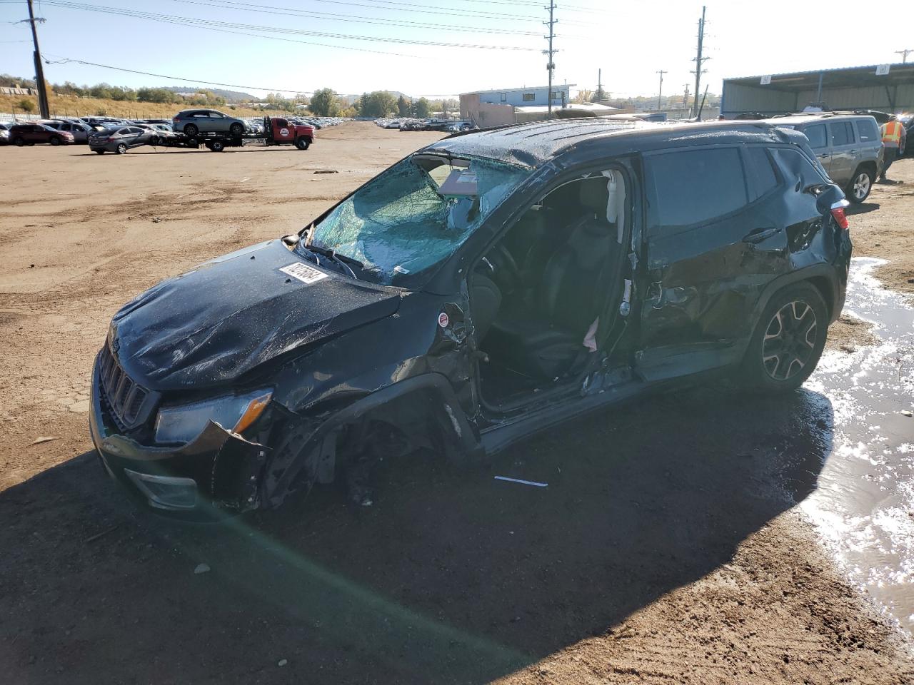 2018 Jeep Compass Trailhawk VIN: 3C4NJDDB9JT501222 Lot: 78275064