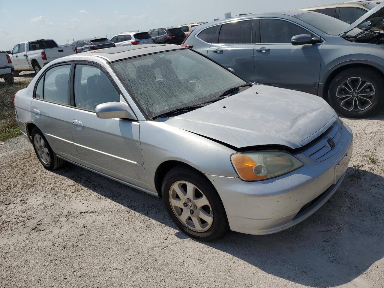 2003 Honda Civic Ex VIN: 2HGES26763H605951 Lot: 76404424