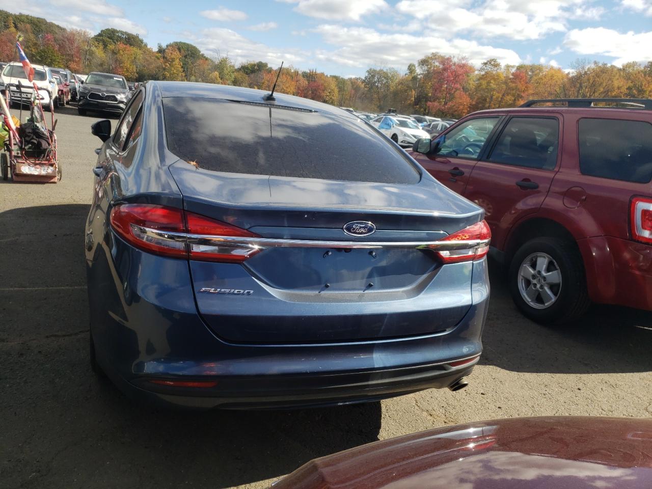 2018 Ford Fusion S VIN: 3FA6P0G72JR170778 Lot: 75858904