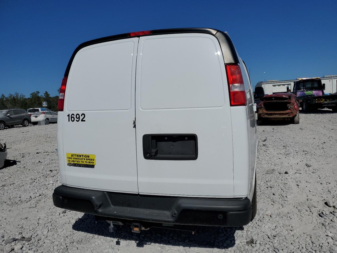 2022 Chevrolet Express G2500 VIN: 1GCWGAFP7N1212847 Lot: 75634014