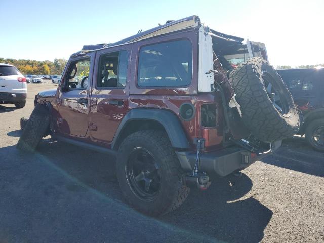  JEEP WRANGLER 2021 Бордовый