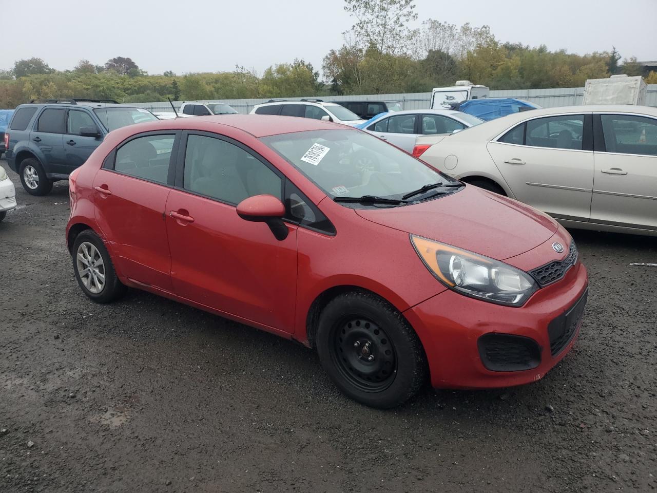 2013 Kia Rio Lx VIN: KNADM5A35D6114507 Lot: 76181794